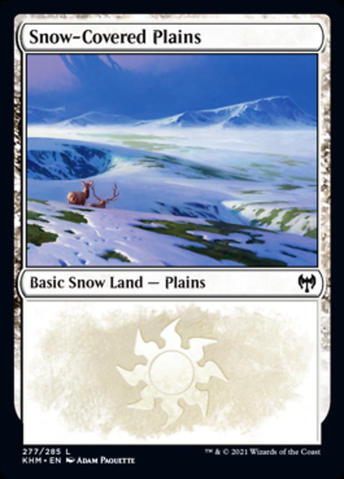 Snow-Covered Plains (277) [Kaldheim] | Good Games Morley