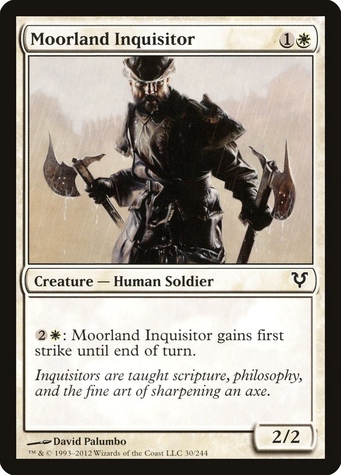 Moorland Inquisitor [Avacyn Restored] | Good Games Morley
