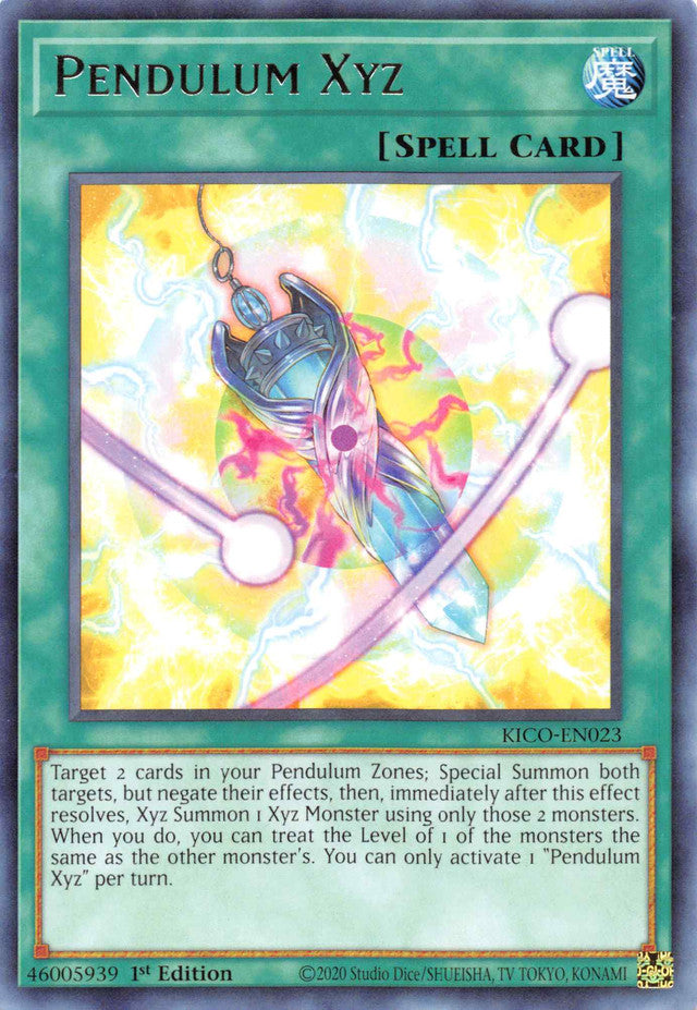 Pendulum Xyz (Rare) [KICO-EN023] Rare | Good Games Morley