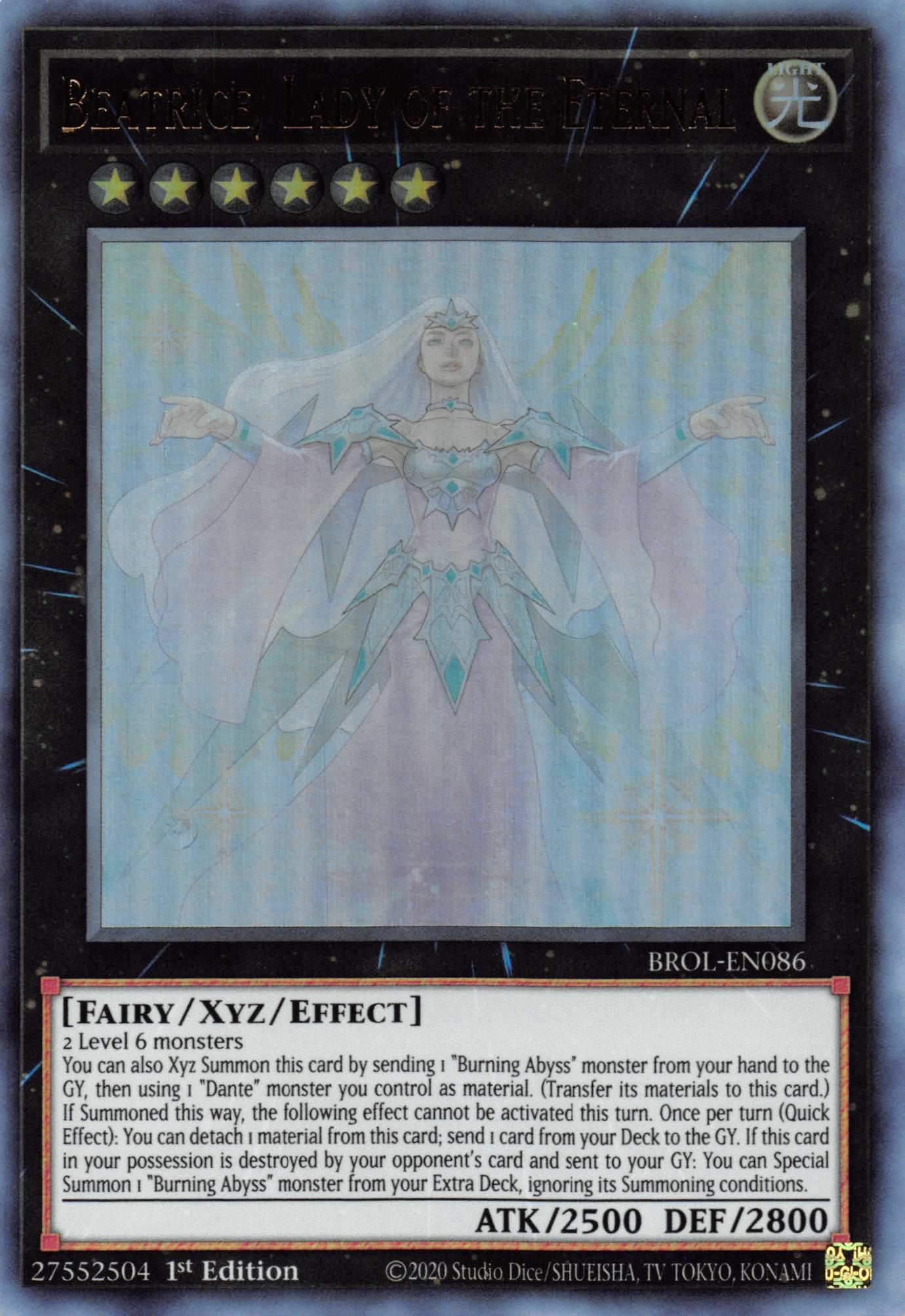 Beatrice, Lady of the Eternal [BROL-EN086] Ultra Rare | Good Games Morley