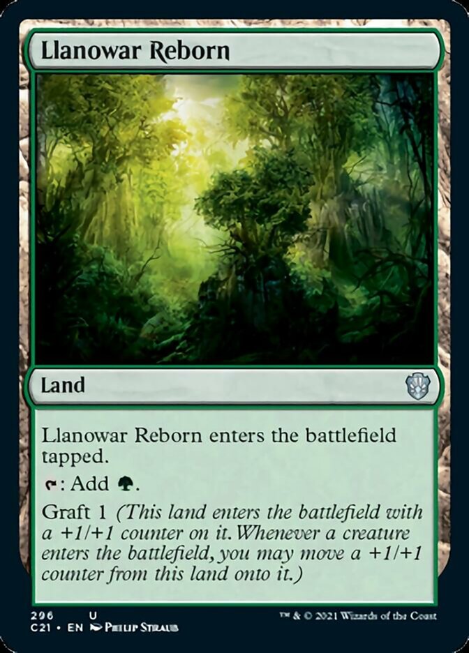 Llanowar Reborn [Commander 2021] | Good Games Morley