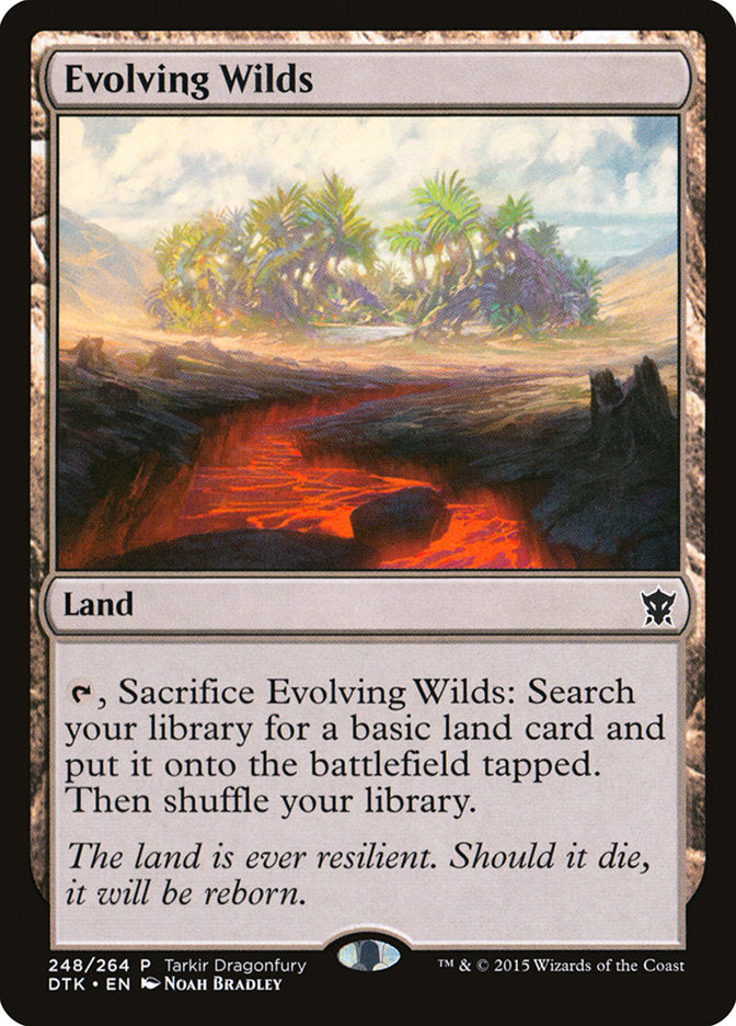 Evolving Wilds [Tarkir Dragonfury] | Good Games Morley