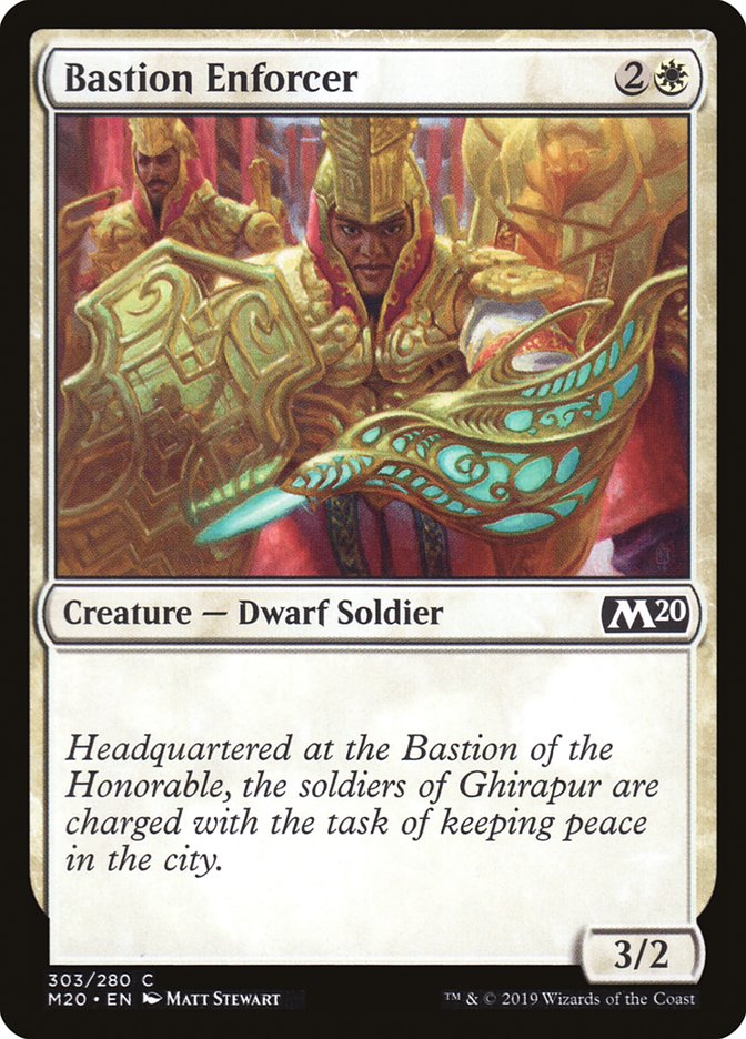 Bastion Enforcer [Core Set 2020] | Good Games Morley