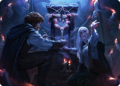 Faithful Mending Art Card [Innistrad: Midnight Hunt Art Series] | Good Games Morley