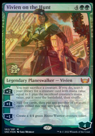 Vivien on the Hunt [Streets of New Capenna Prerelease Promos] | Good Games Morley