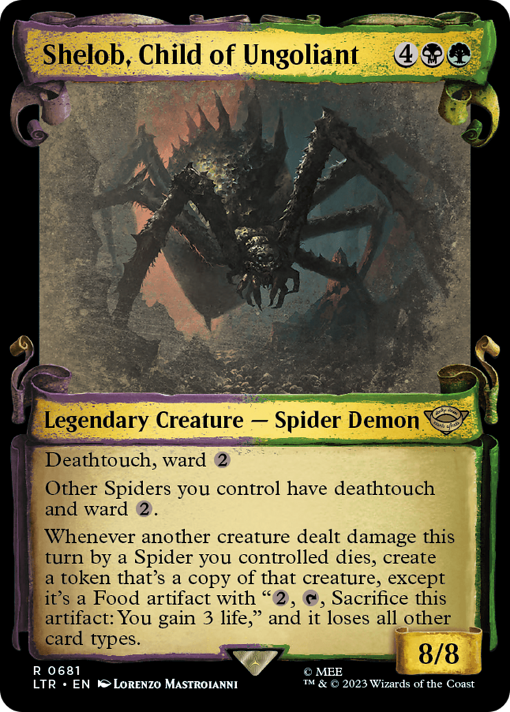 Shelob, Child of Ungoliant [The Lord of the Rings: Tales of Middle-Earth Showcase Scrolls] | Good Games Morley