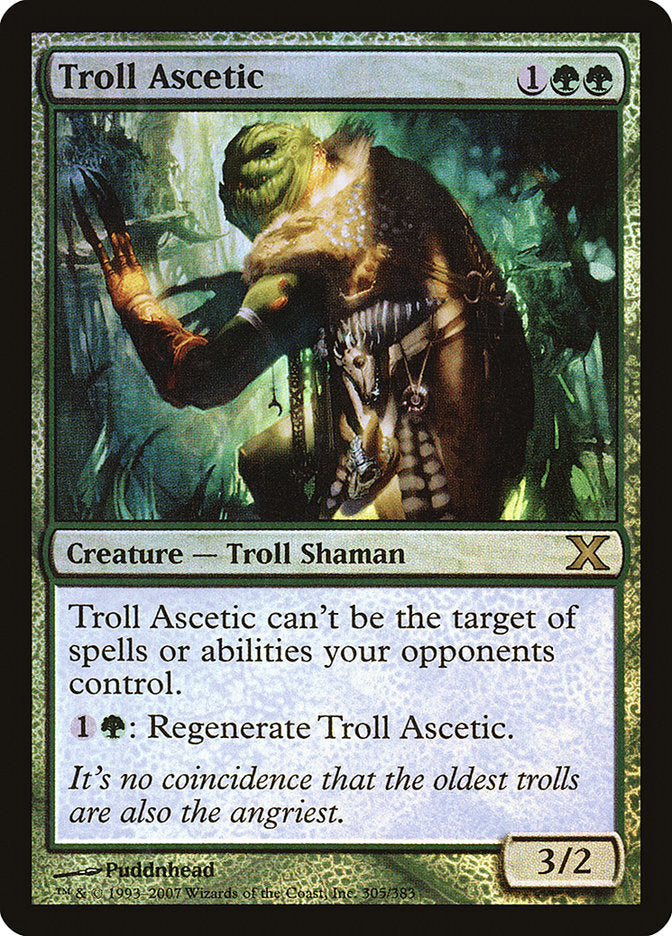 Troll Ascetic (Premium Foil) [Tenth Edition] | Good Games Morley