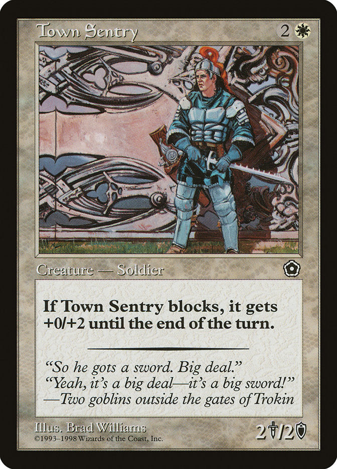 Town Sentry [Portal Second Age] | Good Games Morley