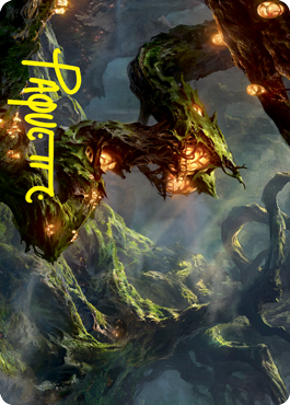Forest Art Card (Gold-Stamped Signature) [Strixhaven: School of Mages Art Series] | Good Games Morley