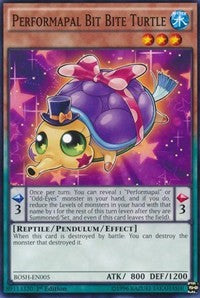 Performapal Bit Bite Turtle [BOSH-EN005] Common | Good Games Morley