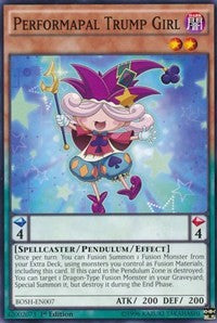 Performapal Trump Girl [BOSH-EN007] Common | Good Games Morley