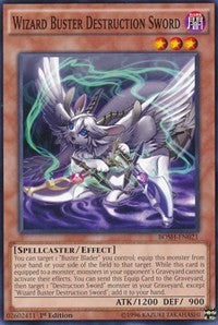Wizard Buster Destruction Sword [BOSH-EN021] Common | Good Games Morley