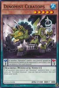 Dinomist Ceratops [BOSH-EN028] Common | Good Games Morley