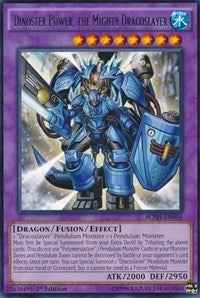 Dinoster Power, the Mighty Dracoslayer [BOSH-EN046] Rare | Good Games Morley