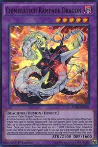 Chimeratech Rampage Dragon [BOSH-EN093] Super Rare | Good Games Morley