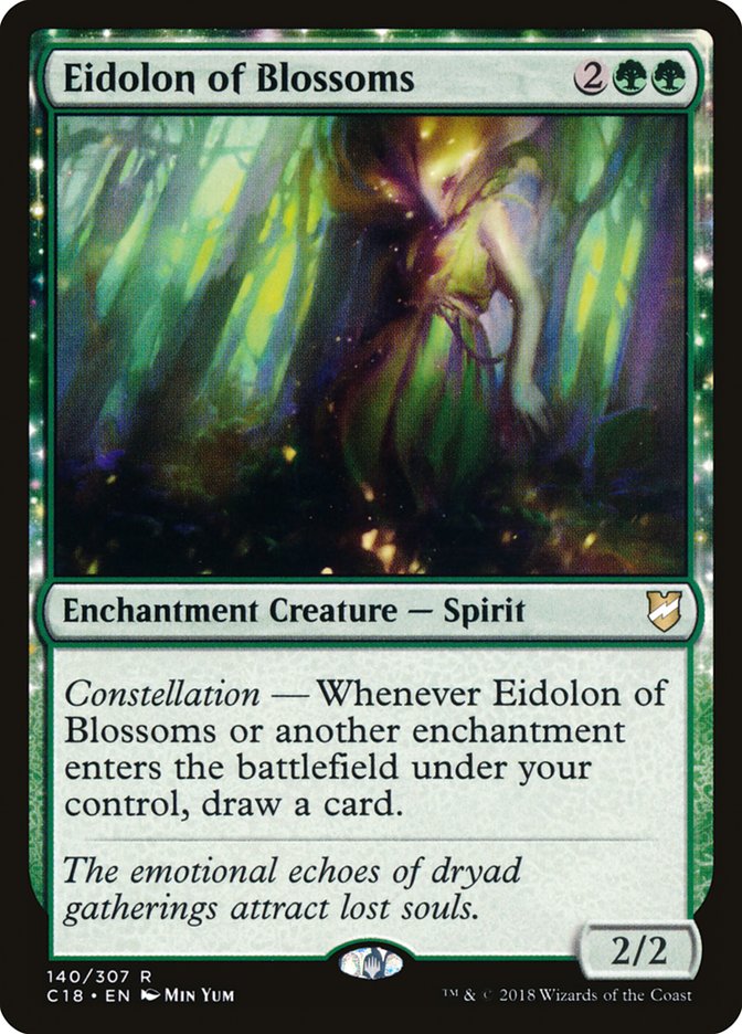 Eidolon of Blossoms [Commander 2018] | Good Games Morley