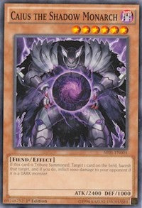 Caius the Shadow Monarch [SR01-EN004] Common | Good Games Morley