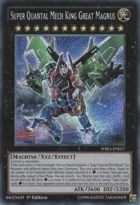 Super Quantal Mech King Great Magnus [WIRA-EN037] Secret Rare | Good Games Morley