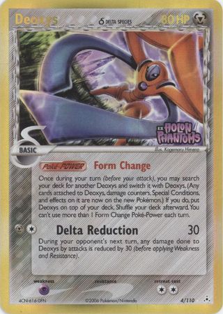 Deoxys (4/110) (Delta Species) (Stamped) [EX: Holon Phantoms] | Good Games Morley