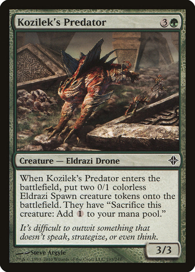 Kozilek's Predator [Rise of the Eldrazi] | Good Games Morley