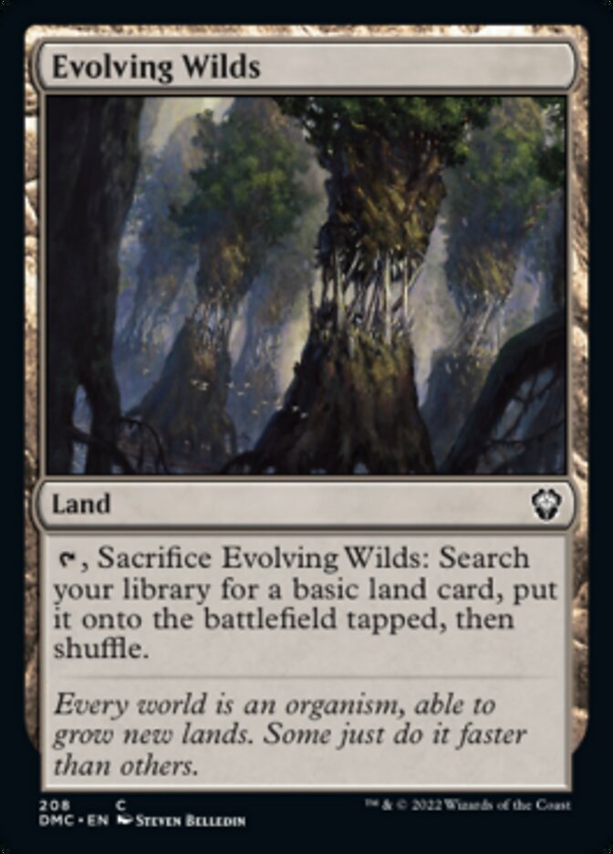 Evolving Wilds [Dominaria United Commander] | Good Games Morley