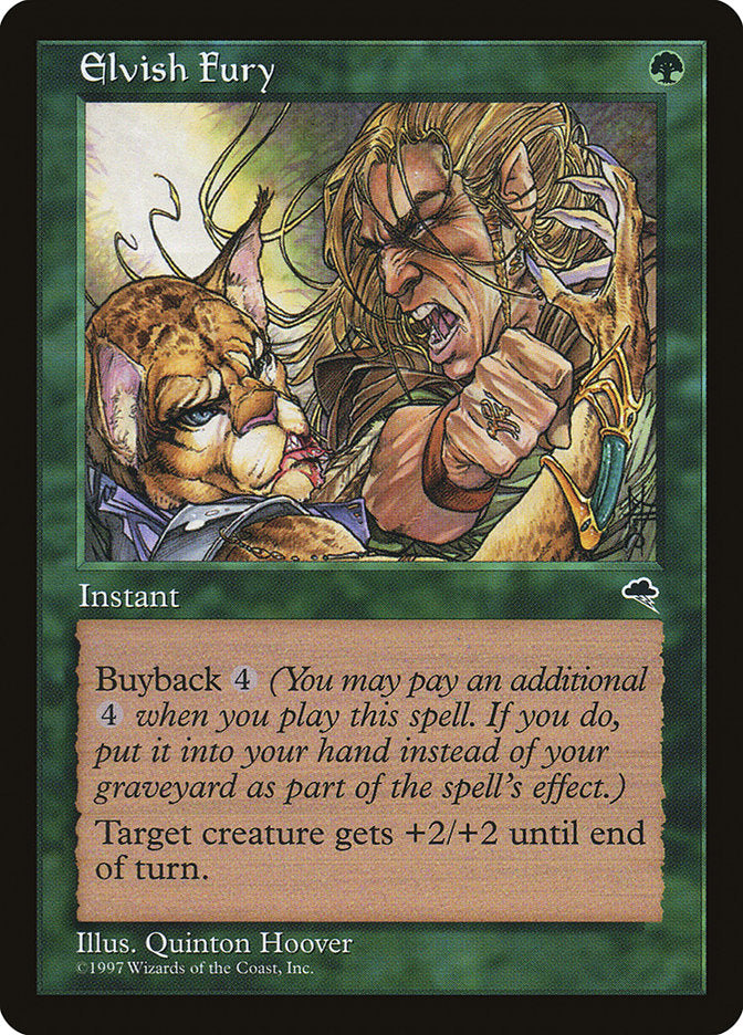 Elvish Fury [Tempest] | Good Games Morley