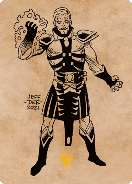 Jon Irenicus, Shattered One Art Card (67) (Gold-Stamped) [Commander Legends: Battle for Baldur's Gate Art Series] | Good Games Morley