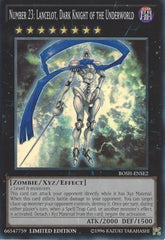 Number 23: Lancelot, Dark Knight of the Underworld [BOSH-ENSE2] Super Rare | Good Games Morley