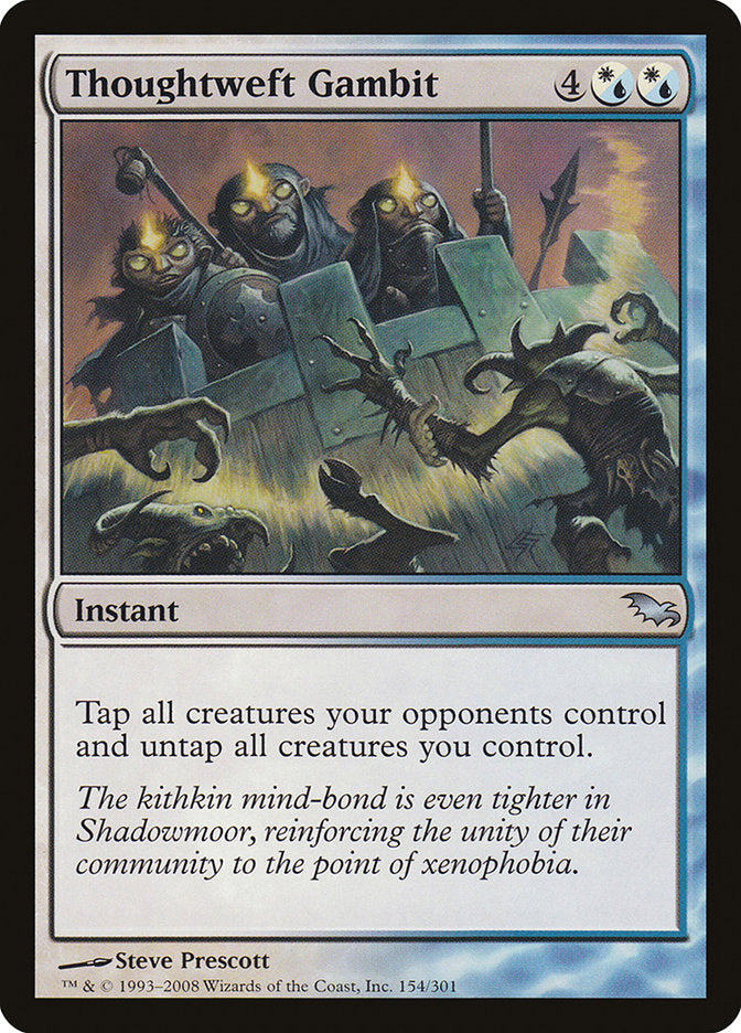 Thoughtweft Gambit [Shadowmoor] | Good Games Morley
