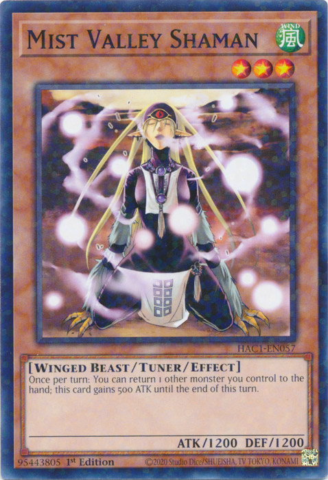 Mist Valley Shaman (Duel Terminal) [HAC1-EN057] Common | Good Games Morley