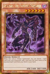 Angmarl the Fiendish Monarch [PGL3-EN001] Gold Secret Rare | Good Games Morley
