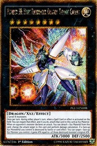 Number 38: Hope Harbinger Dragon Titanic Galaxy [PGL3-EN008] Gold Secret Rare | Good Games Morley