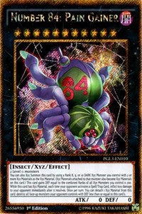 Number 84: Pain Gainer [PGL3-EN010] Gold Secret Rare | Good Games Morley