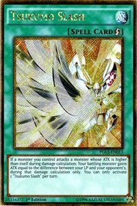 Tsukumo Slash [PGL3-EN013] Gold Secret Rare | Good Games Morley