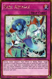 Dark Advance [PGL3-EN018] Gold Secret Rare | Good Games Morley