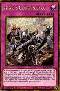 King's Consonance [PGL3-EN019] Gold Secret Rare | Good Games Morley