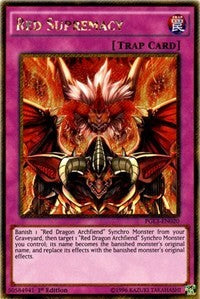 Red Supremacy [PGL3-EN020] Gold Secret Rare | Good Games Morley