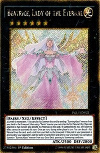 Beatrice, Lady of the Eternal [PGL3-EN021] Gold Secret Rare | Good Games Morley