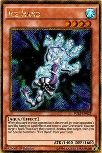 Ice Hand [PGL3-EN023] Gold Secret Rare | Good Games Morley