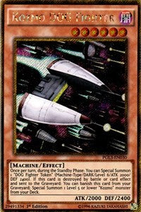 Kozmo DOG Fighter [PGL3-EN030] Gold Secret Rare | Good Games Morley