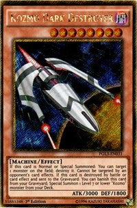 Kozmo Dark Destroyer [PGL3-EN031] Gold Secret Rare | Good Games Morley