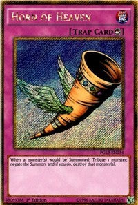 Horn of Heaven [PGL3-EN034] Gold Secret Rare | Good Games Morley