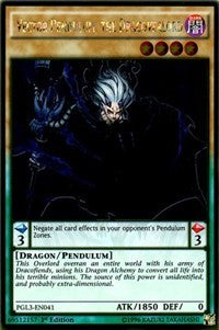 Vector Pendulum, the Dracoverlord [PGL3-EN041] Gold Rare | Good Games Morley