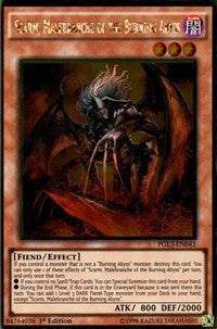 Scarm, Malebranche of the Burning Abyss [PGL3-EN043] Gold Rare | Good Games Morley