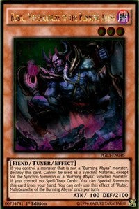 Rubic, Malebranche of the Burning Abyss [PGL3-EN046] Gold Rare | Good Games Morley