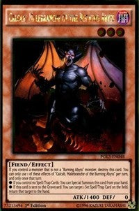 Calcab, Malebranche of the Burning Abyss [PGL3-EN048] Gold Rare | Good Games Morley