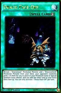 Draco Face-Off [PGL3-EN090] Gold Rare | Good Games Morley