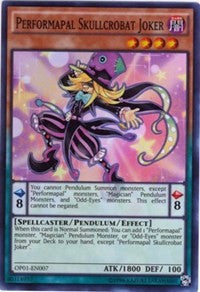 Performapal Skullcrobat Joker [OP01-EN007] Super Rare | Good Games Morley