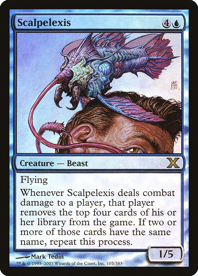 Scalpelexis (Premium Foil) [Tenth Edition] | Good Games Morley