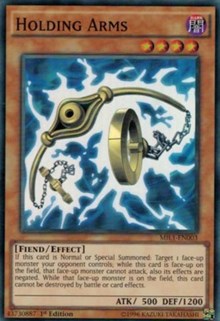 Holding Arms [MIL1-EN003] Super Rare | Good Games Morley